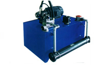 Plate vulcanizing machine hydraulic system